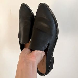 Black Mules. Slip On Shoes